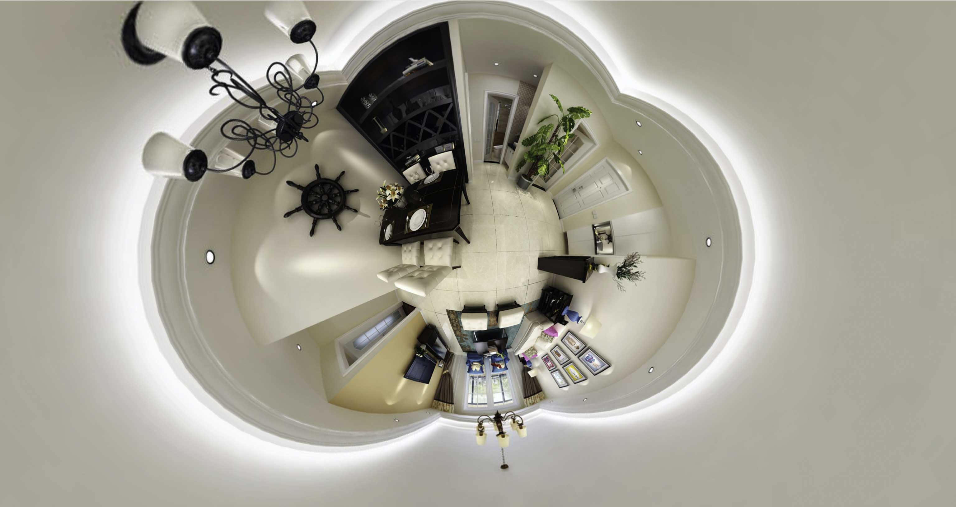 尖扎写出 720全景 VR全景 360全景之间的联系与区别